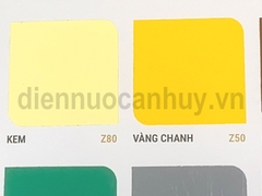 Bảng mã mầu sơn indu Robot