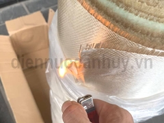 Băng vải thủy tinh chịu nhiệt chống cháy HT800 (WFF108H) khổ rộng 1m