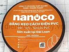 Băng dính điện nanoco đen 10Y