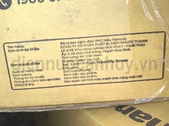 Băng dính điện Nanoco to 20Y 18m mầu đen