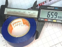 Băng dính điện Nanoco to 20Y 18m mầu Xanh dương