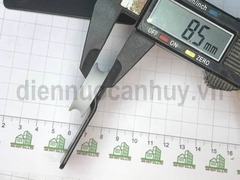 Bánh xe cửa lùa gỗ bánh lõm dùng với ray dương