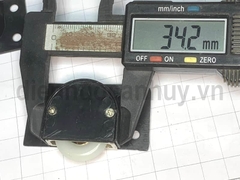 Bánh xe cửa lùa nhựa UV