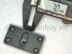 Bánh xe cửa lùa nhựa UV