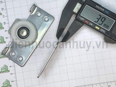 Bánh xe cửa lùa tủ gỗ Bluka trắng