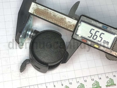 Bánh xe ghế xoay đế vuông có khóa phi 40 cao 50 mm (4x5 cm)