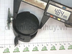 Banh xe ghế xoay đế vuông phi 50 cao 60 có khóa