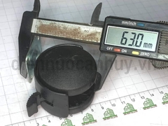 Banh xe ghế xoay đế vuông phi 50 cao 60 có khóa