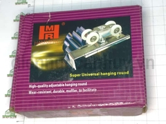 Bánh xe nhôm định hình nhỏ loại 4 bánh