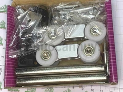 Bánh xe nhôm định hình nhỏ loại 4 bánh