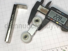 Bánh xe nhôm định hình nhỏ loại 4 bánh