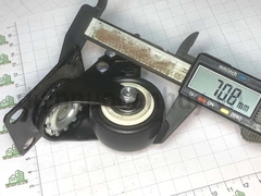 Bánh xe đẩy có khóa mầu đen phi 50 cao 70 mm (5x7 cm)