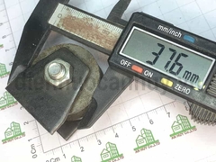 Bánh xe sắt ray V 40 mm