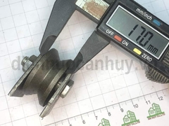 Bánh xe sắt ray V 40 mm