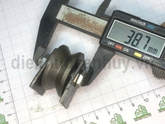 Bánh xe sắt ray V 40 mm