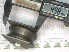 Bánh xe sắt ray V 60 mm