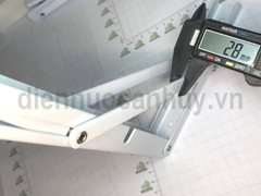 Bản lề bàn gấp thông minh 30 cm