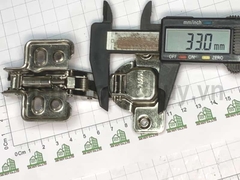 Bản lề bật có giảm chấn cong nhiều đế cố định rẻ