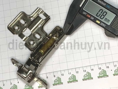 Bản lề bật có giảm chấn cong nhiều đế tháo rời