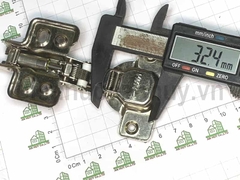Bản lề bật có giảm chấn cong vừa đế cố định rẻ