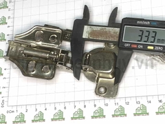 Bản lề bật có giảm chấn cong vừa đế cố định đắt