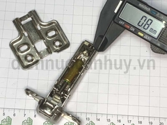 Bản lề bật có giảm chấn cong vừa đế tháo rời