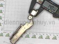 Bản lề bật có giảm chấn cong vừa đế tháo rời