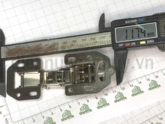 Bản lề bật không khoét lỗ 90 độ có giảm chấn