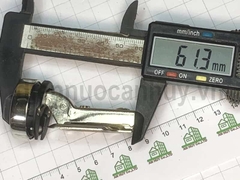 Bản lề bật tủ kính cong nhiều không giảm chấn