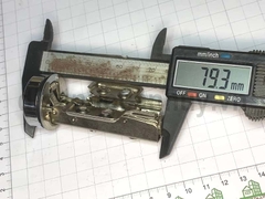 Bản lề bật tủ kính loại thẳng có giảm chấn