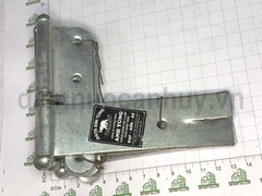 Bản lề chôn tường sắt mạ trắng loại nhỏ 110 mm số 2