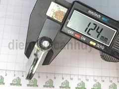 Bản lề cối cửa sắt mạ trắng rẻ 100x40 Anh Tùng số 2 (hộp 4 cái trái phải)