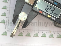 Bản lề cối inox 201 rẻ số 2 123x47x2.5  (bộ 2 cái trái phải)