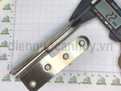 Bản lề cối inox 304 xịn Việt Tiệp 08115-304 bên trái 115x45x2.5 mm