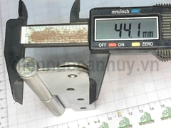 Bản lề cối inox 304 xịn Việt Tiệp 08115-304 bên trái 115x45x2.5 mm