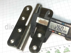 Bản lề cối inox 304 xịn Việt Tiệp 08125-304 bên phải 125x52x3
