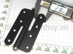 Bản lề cối sơn đen 115x43 vế trái BL04