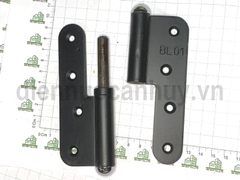 Bản lề cối sơn đen 125x50 vế phải BL01