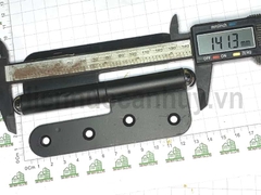 Bản lề cối sơn đen 125x50 vế phải BL01