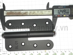 Bản lề cối sơn đen 125x50 vế trái BL01