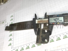 Bản lề inox 201 chôn tường loại nhỏ 110 mm