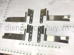 Bản lề inox 201 chôn tường loại nhỏ 110 mm