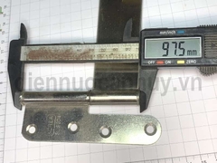 Bản lề inox 201 chôn tường loại nhỏ 110 mm