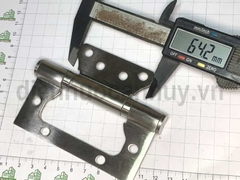 Bản lề lá cánh bướm inox 201 Hammered SUS-304B 1 chiều 100mm