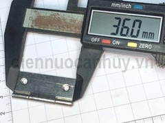Bản lề lá inox 201 mỏng 38 (36x18 mm)