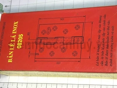 Bản lề lá inox 201 Việt tiệp 106 mm 08205