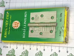 Bản lề lá inox 201 Việt tiệp 80 mm 08275