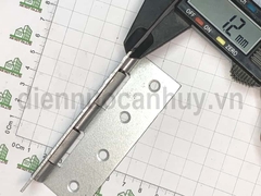 Bản lề lá sắt mạ 102 (98x36 mm)