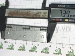Bản lề lá sắt mạ 76 (74x26 mm)