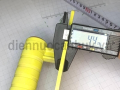 Bàn xoa nhựa vàng 29cm